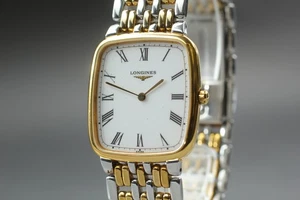 [Near MINT] Longines Grand Classic L5.637.3 29mm White Dial Quartz Men's Watch - Picture 1 of 11