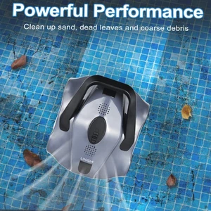 Automatic Robotic Pool Cleaner Cordless Robotic Pool Vacuum For In Ground POKY - Picture 1 of 11