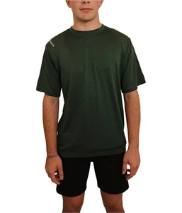 Reebok Mens Endurance Basic T-Shirt, hgrn, M - Picture 1 of 5