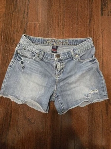 Sz 14 R Girls Gap Cutoff Jean Shorts - Picture 1 of 5
