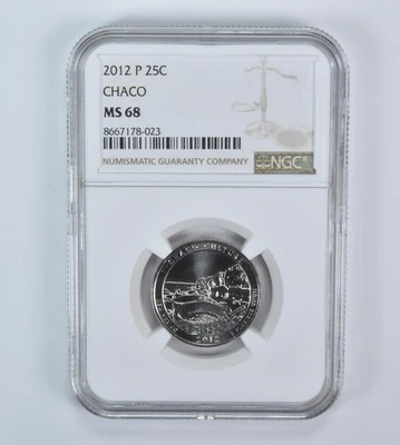 2012-P Washington Quarter ATB Chaco MS68 NGC - Image 1 of 4