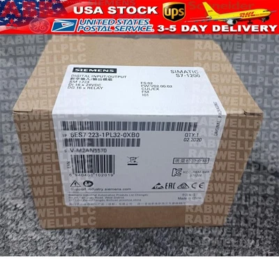 New Siemens 6ES7223-1PL32-0XB0 6ES7 223-1PL32-0XB0 S7-1200 Digital I/O SM 1223 - Image 1 of 3