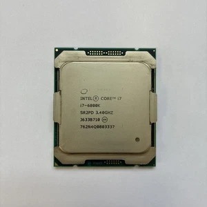 Intel i7-6800K @ 3.40GHz (3.60GHz Turbo), SR2PD, 15MB Cache, 12 Threads, 6 Cores - Picture 1 of 2