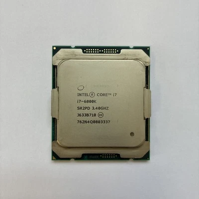 Intel i7-6800K @ 3.40GHz (3.60GHz Turbo), SR2PD, 15MB Cache, 12 Threads, 6 Cores - Image 1 of 2