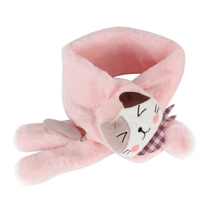 Rosa Niños Bufanda Cuello en Forma de Gato Bufanda Niños Niñas Bufanda Cálida Invierno SL - Imagen 1 de 12