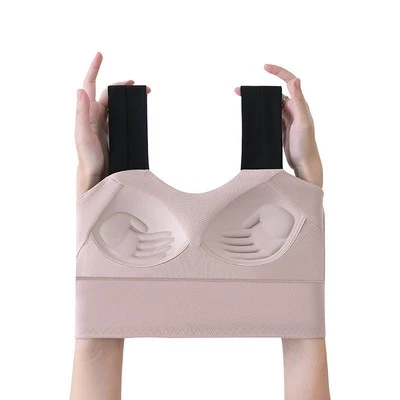 Mujeres Sujetador Deportivo Acolchado Malla Acolchado Fitness Entrenamiento Camisa Yoga Corto Camiseta sin Mangas Foto 1 de 4