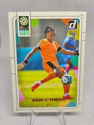 2023 Donruss Womens World Cup #75 Kerly Theus RC Haiti - Image 1 of 2
