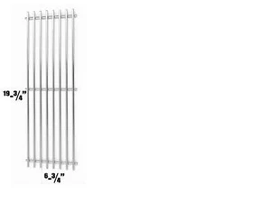 Char-Griller 2121, 2123, 2222, 2828, 3001, 3030, 3725, 4000, 5050, 5252 SS Grate - Picture 1 of 1