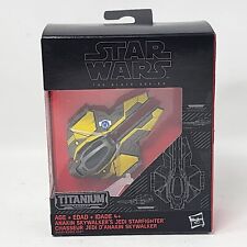 Hasbro Star Wars Black Series Titanium Series Anakin Skywalker Jedi Starfighter