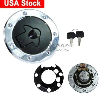 Fuel Tank Gas Cap Key For Kawasaki Ninja ZX 11 1100C/D 1990-1997 91 92 93 94 95 - Image 1 of 4