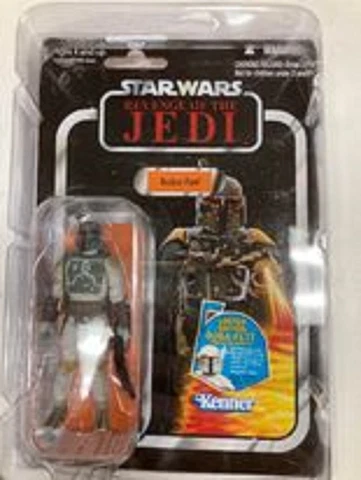 STAR WARS The Vintage Collection Revenge of the JEDI VC09 BOBA FETT! Punched Cover