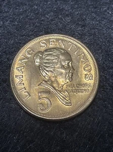 Philippines 1968 5 centavos AU #p6 - Picture 1 of 2
