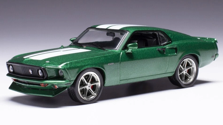 Ixo Model FORD MUSTANG FASTBACK 1969 MET.GREEN 1 43