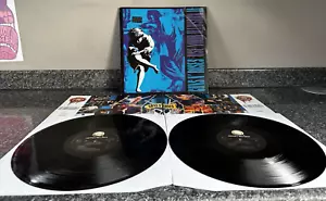 2LP VINYL GUNS N' ROSES USE YOUR ILLUSION II GEF 24420 EUROPE 1ST PRESS EX/EX - Picture 1 of 14