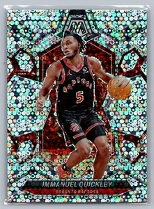 2023-24 Panini Mosaic Immanuel Quickley #114 Toronto Raptors Disco Prizm - Picture 1 of 2