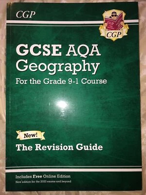 GCSE Exam AQA Geography 9-1 Revision Guide With Free Online Edition - Image 1 of 3