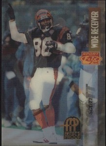 1995 Sportflix Artist's Proofs Cincinnati Bengals Football Card #89 Darnay Scott