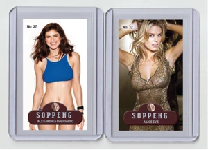 Alexandra Daddario rare MH Soppeng #'d x/3 Tobacco card no. 27 - Picture 1 of 1