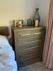 Next walnut Bedrrom furniture set - Picture 1 of 6