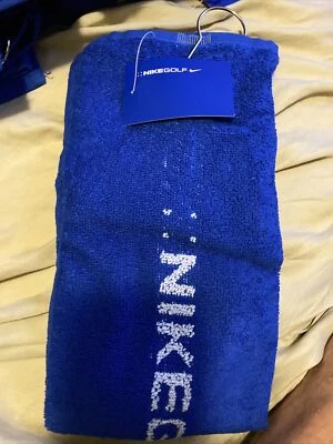 Nike golf towel 16 x 24 blue - Image 1 of 3