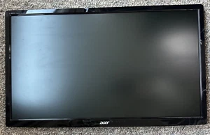 Acer S241HL 24" FHD 1920 x 1080p Computer Monitor Screen LED LCD No Stand - Picture 1 of 24
