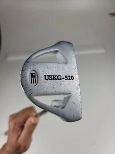 US KINDER GOLF USKG-520 JR RH MALLET PUTTER UL-54 STAHLSCHAFT USKG GRIFF - Bild 1 von 7