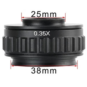 0.35X Adjustable Focal Length Microscope Interface with 38mm Mounting Adapter - Picture 1 of 8
