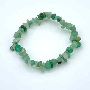 Green Aventurine Chip Bracelet - Picture 1 of 5