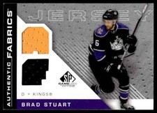2007-08 SP Game Used Authentic Fabrics Brad Stuart #AF-ST
