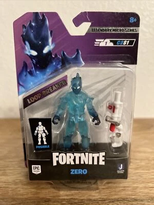 Zero Fortnite Legendary Micro Series 2.5” Action Figure Jazwares Toy New - Image 1 of 4