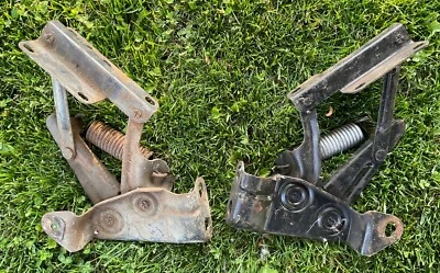 1961-63 OLDSMOBILE STARFIRE = 88=98 = HOOD HINGES = L & R OEM PARTS - Image 1 of 4
