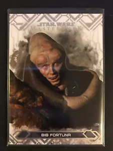 Topps Star Wars Masterwork #57 2017 Bib Fortuna - Imagen 1 de 1