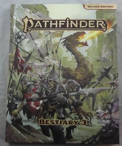 Pathfinder 2nd Edition Fantasy RPG: Bestiary 3 Sourcebook (Hardcover) PZO2107 P2 - Picture 1 of 1