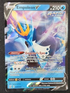 Empoleon V 040/163 Battle Styles Extended Art Ultra Rare Holo Pokémon 2021 NM - Picture 1 of 2