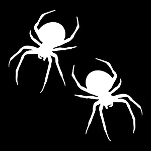 House Spider Decal - 2 Pack of Spider Stickers - Bild 1 von 3