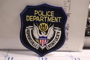 police patch  HOPKINSVILLE POLICE KENTUCKY - Picture 1 of 1