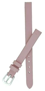 Pink Calf Grain Leather Watch Strap With FREE Fitting Pins 6mm and 8mm - Picture 1 of 4