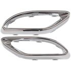 1 Pair Rear Exhaust Pipe Trim Bezel Fit for  W177 a W238 E W205 C4092