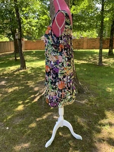 Diane von Furstenberg DVF Seide mehrfarbig Etuikleid Größe 8 - Bild 1 von 10
