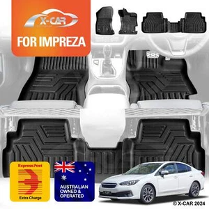 Floor Mats for Subaru Impreza AUTO G5 Series 2017-2023 Car Mats Carpet Liner Set - Picture 1 of 11