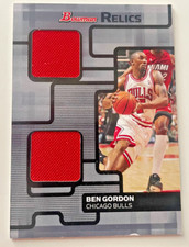 2007-08 Bowman Draft Picks & Stars Relics Ben Gordon #BR-BG 15/199 Card Bulls