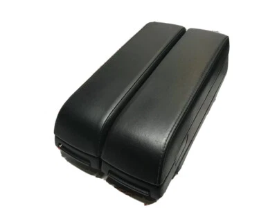 03-05 INFINITI FX35 FX45 CONSOLA TAPA REPOSABRAZOS REPOSABRAZOS CUERO NEGRO OEM D-5F1 Foto 1 de 4