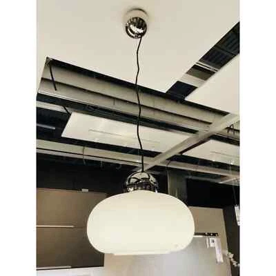 Lámpara Colgante ikea DEJSA, Cromado/Vidrio Ópalo 14" TOTALMENTE NUEVA Foto 1 de 3