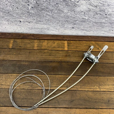 Vintage Suntour Stem Shifter NOS   Shift Lever Set Cable Alloy Mount 1980s B0 - Image 1 of 4