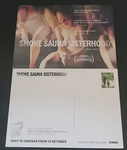 PROMO CINEMA POSTCARD - SMOKE SAUNA SISTERHOOD (ESTONIA) OCTOBER 2023 - NM - Imagen 1 de 1