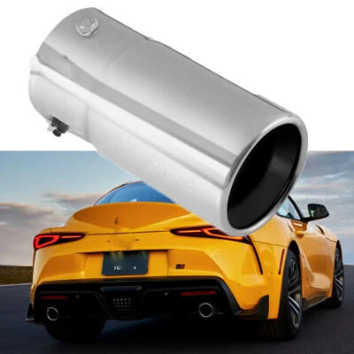 For Toyota GR Supra Car Exhaust Pipe Tip Rear Tail Muffler Tailpipe 1.5"to2.7" Foto 1 de 4