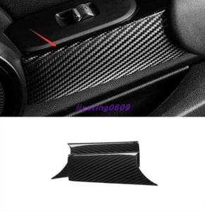 Cubierta decorativa del panel interior de la puerta de fibra de carbono real para BMW Mini Cooper F55 F56 - Imagen 1 de 4
