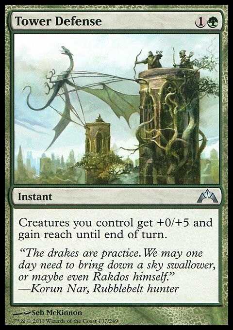 MTG Magic the Gathering Tower Defense (137/257) Gatecrash LP - Image 1 of 1
