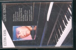 Elton John Love Songs cassette UK Tv 1982 cassette. Grey shell black writing - Picture 1 of 3