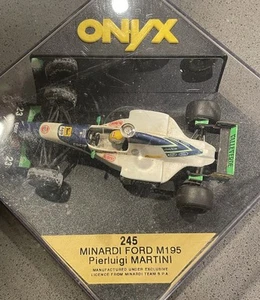 Onyx 245 F1 Minardi Ford M195 1995 P. Martini 1:43 Die Cast Model Race Car - Picture 1 of 5